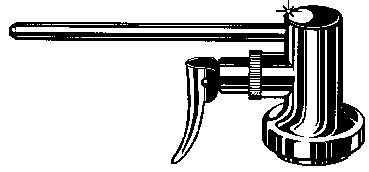 Trigger valve for Dust Pro refills